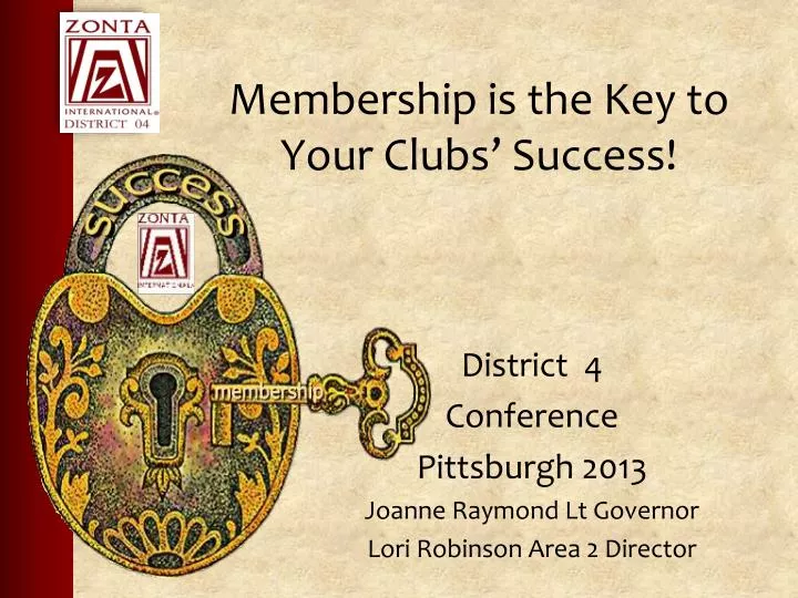membership is the key to your clubs success
