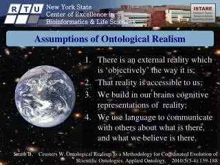 Assumptions of Ontological Realism