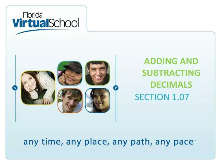 adding and subtracting decimals