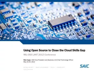 Using Open Source to Close the Cloud Skills Gap