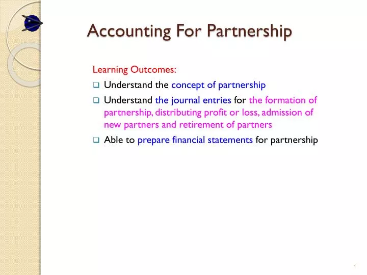 accounting for partnership