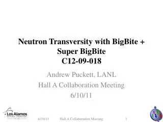 Neutron Transversity with BigBite + Super BigBite C12-09-018