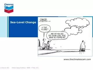 sea level change