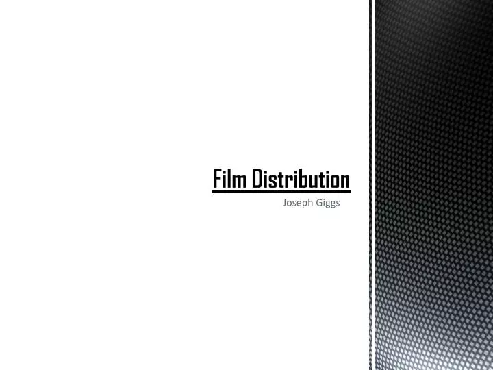 film distribution