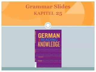 Grammar Slides kapitel 25