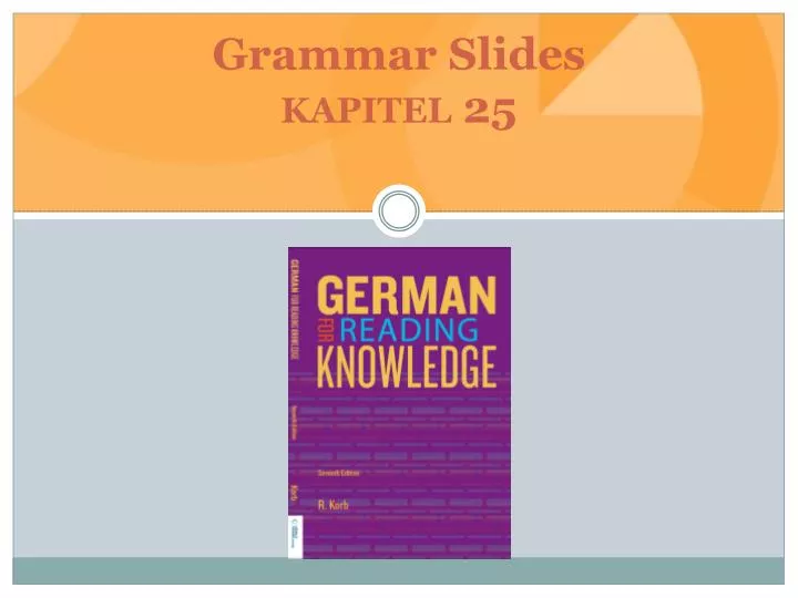 grammar slides kapitel 25