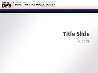 title slide