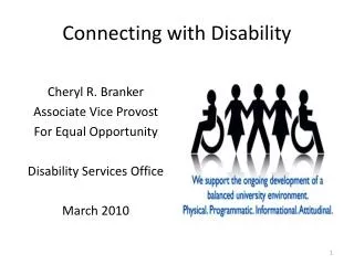 Connecting with Disability
