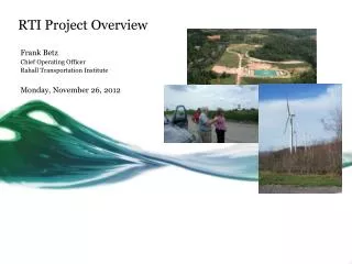 RTI Project Overview