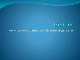 gender