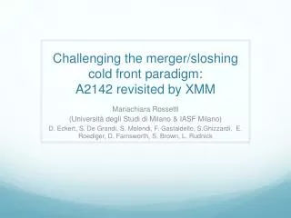 Challenging the merger/ sloshing cold front paradigm : A2142 revisited by XMM