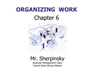 Mr. Sherpinsky Business Management Class Council Rock School District