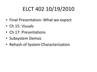 elct 402 10 19 2010