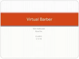 Virtual Barber