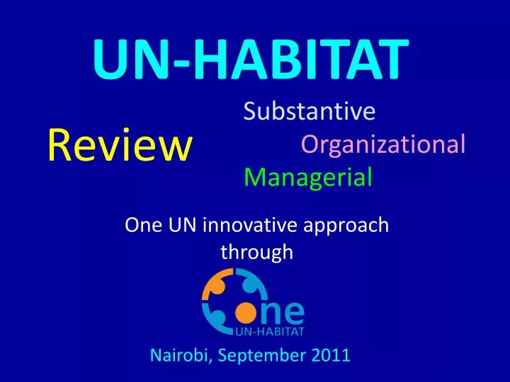 un habitat