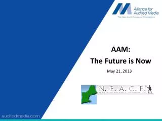 AAM: The Future is Now