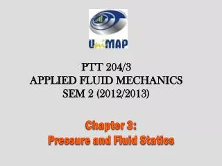Chapter 3: Pressure and Fluid Statics