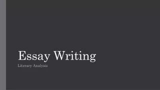 essay writing