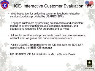ICE- Interactive Customer Evaluation