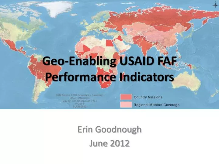 geo enabling usaid faf performance indicators
