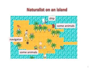 naturalist on an island