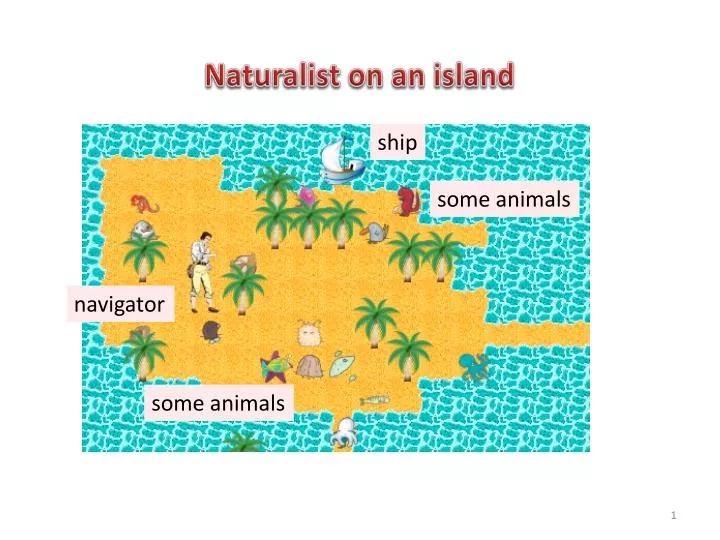 naturalist on an island