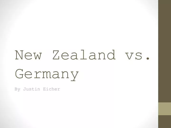 new zealand vs germany