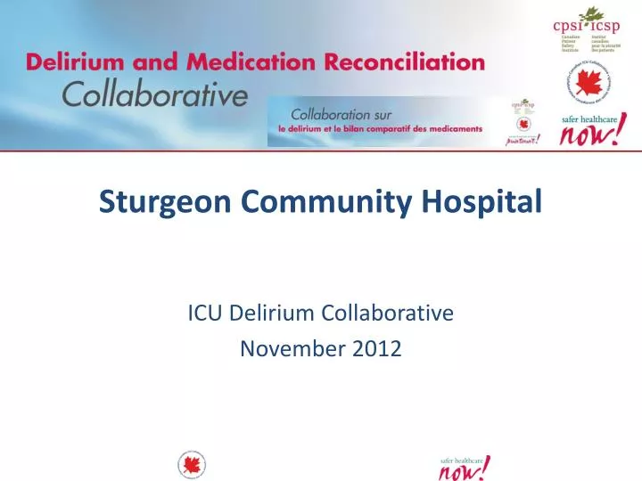 sturgeon community hospital