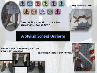 A Stylish School Uniform