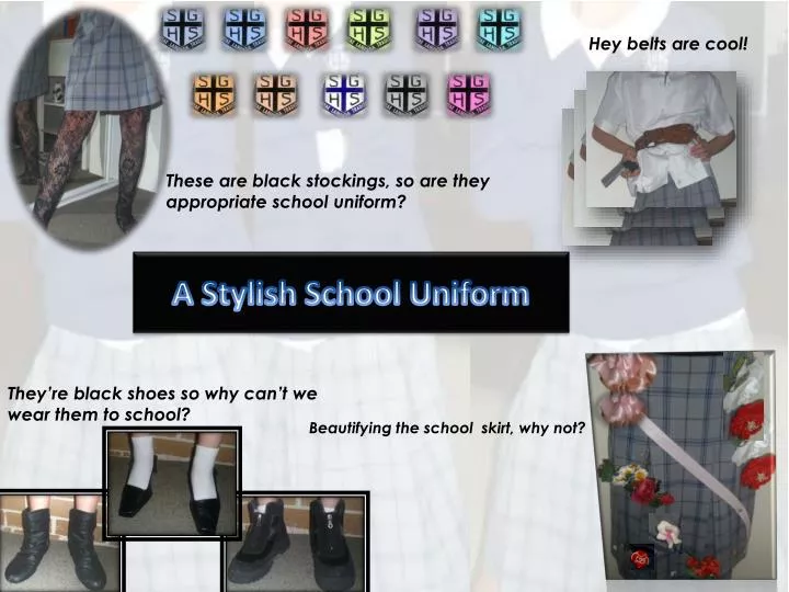 a stylish school uniform