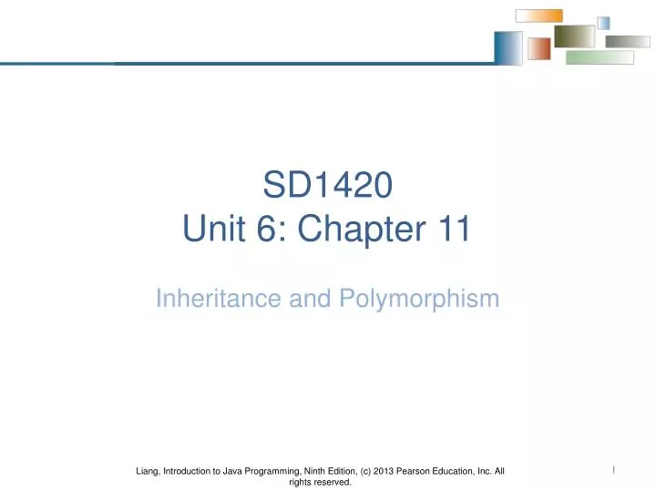 sd1420 unit 6 chapter 11