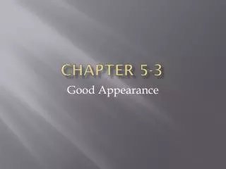Chapter 5-3