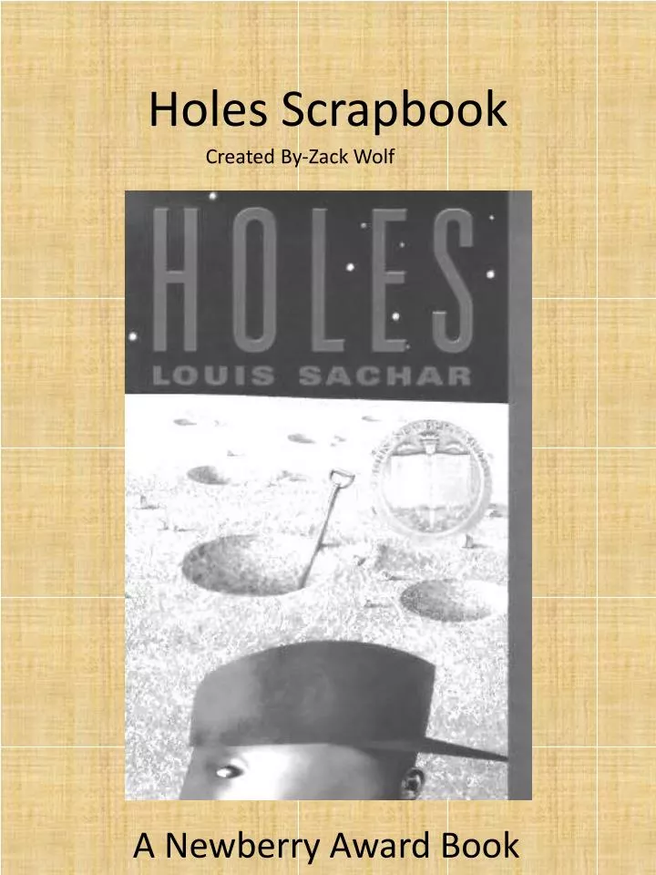 holes scrapbook