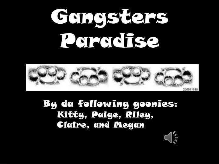 gangsters paradise