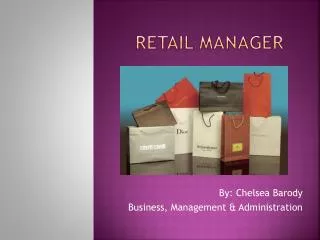 Retail Manager