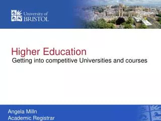 Higher Education