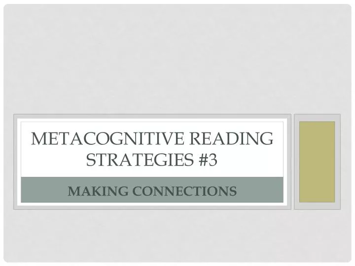 metacognitive reading strategies 3