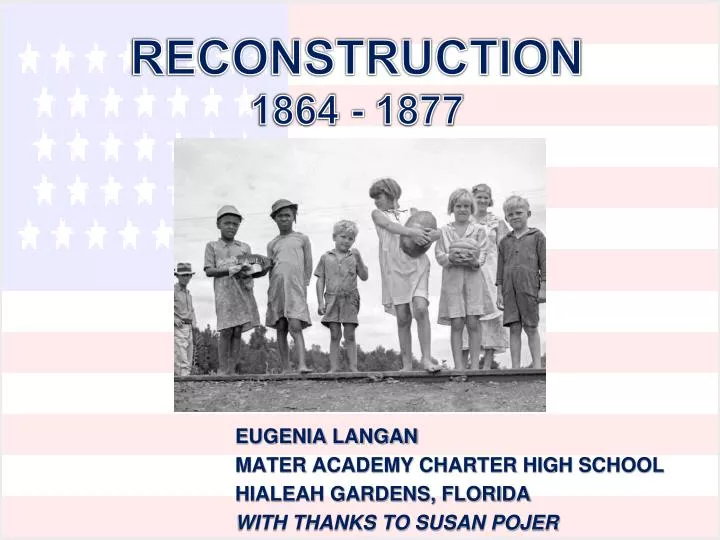 reconstruction 1864 1877