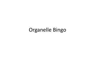 Organelle Bingo