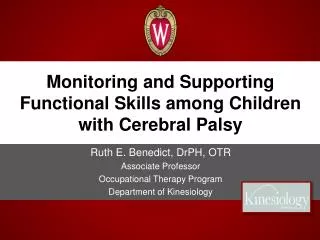 Monitoring and Supporting Functional Skills among Children with Cerebral Palsy