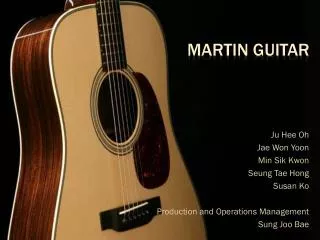 Martin Guitar
