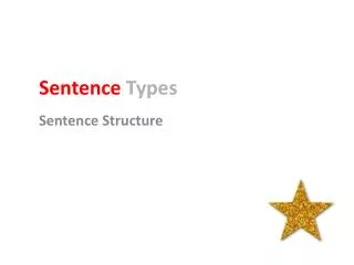 Sentence Types