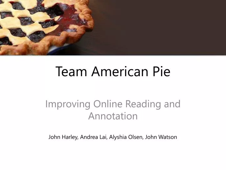 team american pie