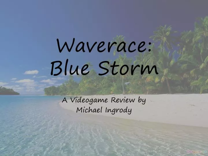 waverace blue storm