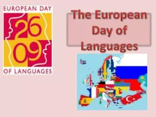 The European Day of Languages