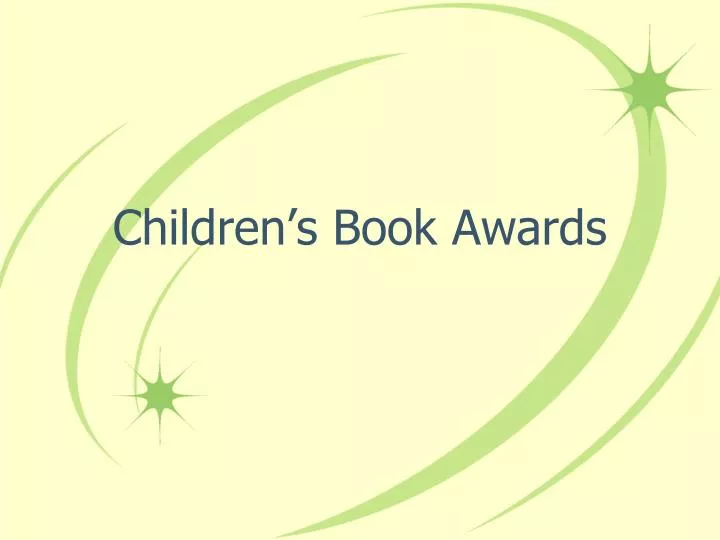 children s book awards