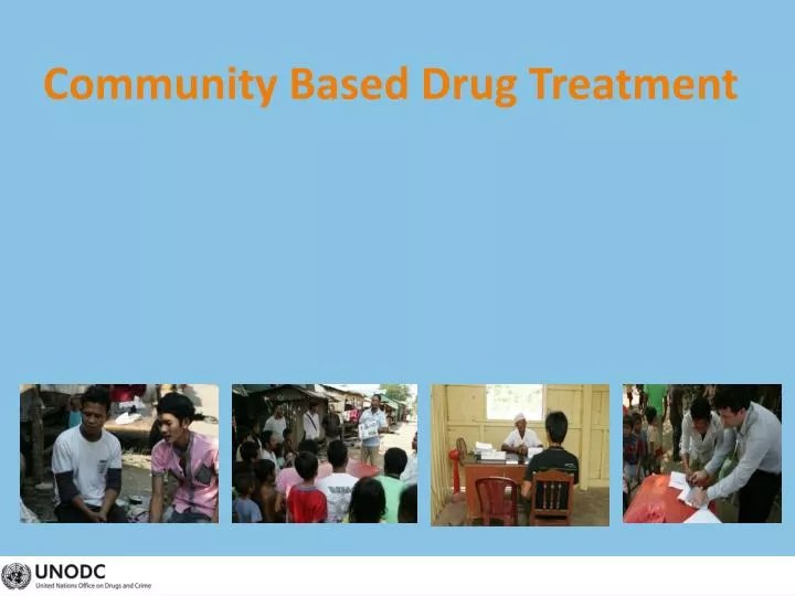 community based drug treatment