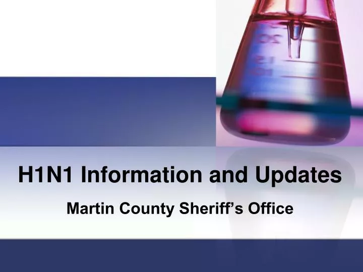 h1n1 information and updates