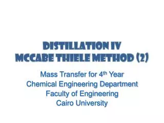 Distillation IV McCabe thiele method (2)