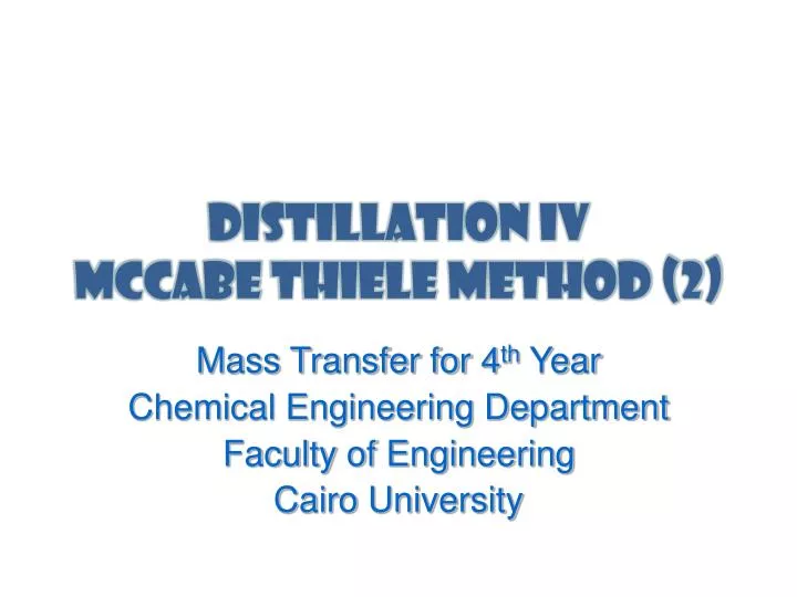 distillation iv mccabe thiele method 2